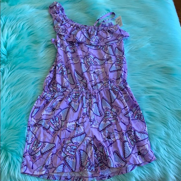 Purple Butterfly Romper - Picture 2 of 7